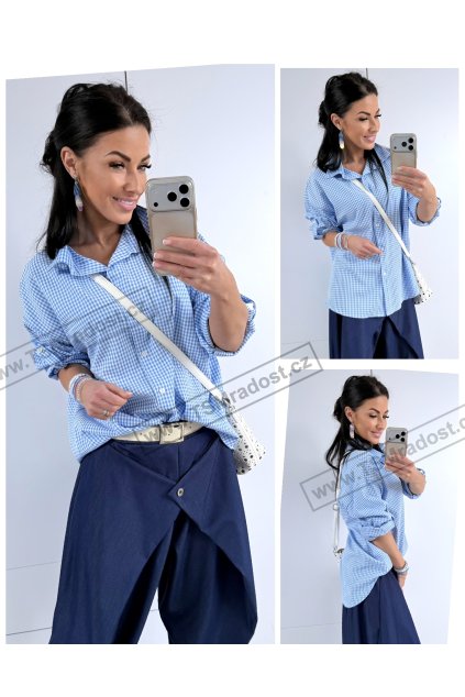 Košile Kostkovaná CROSS