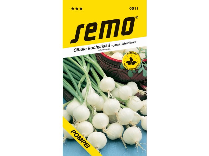 Cibule jarní - Pompei (Aviv) lahůdková bílá 1,6g