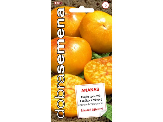 Dobrá semena Rajče tyčkové - Ananas 15s