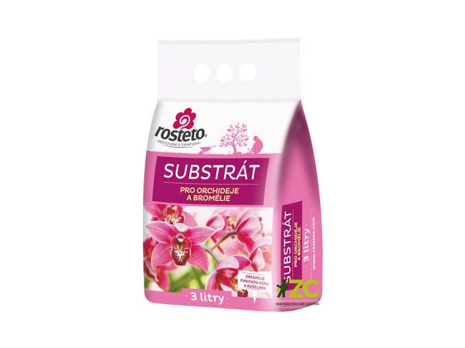 Substrát na orchideje a bromélie 3 l