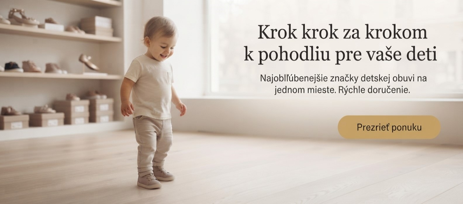 Nová kolekcia detských topánok