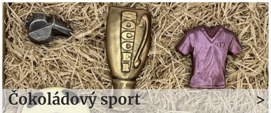 Čokoládové sady pro sportovce