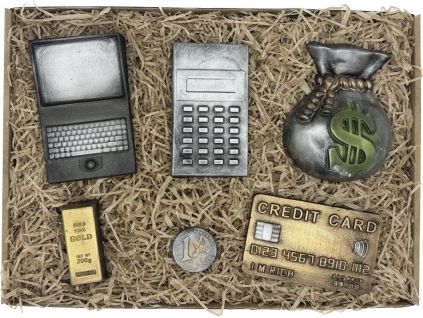 Čokoládová sada pro bankéře