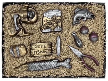 Velká čokoládová sada pro rybáře