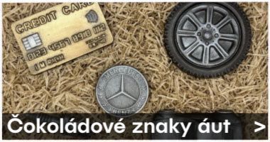 Kategória produktov Čokoládové znaky áut