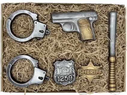Čokoládová sada pre policajta