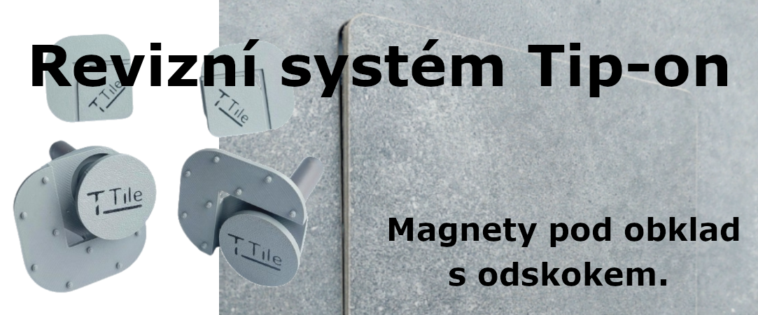 Magnety pod obklad na click
