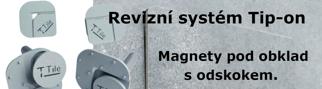Magnety pod obklad na click