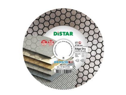 kotouc rezny diamantovy distar edge dry 125 mm