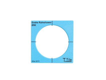 Šablona pro Grohe Rainshower 90mm