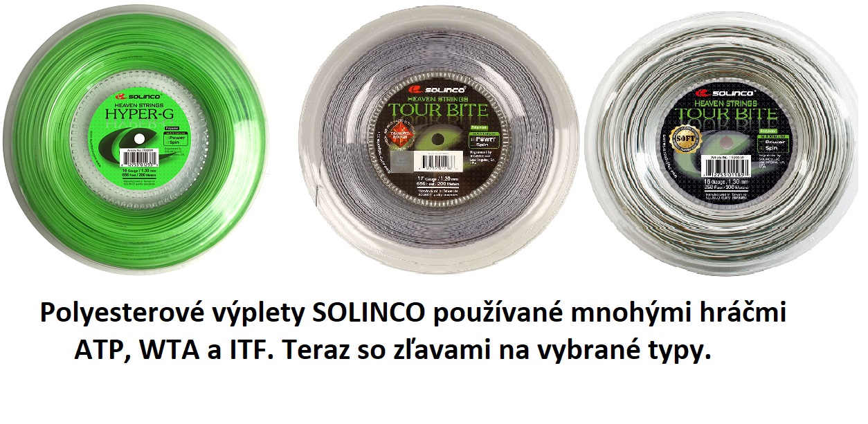 Solinco výplety v akcii