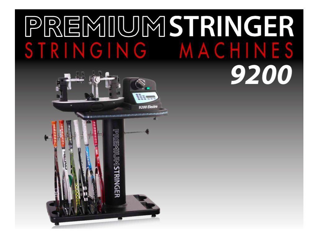 Machine à Corder électronique Premium Stringer 9800