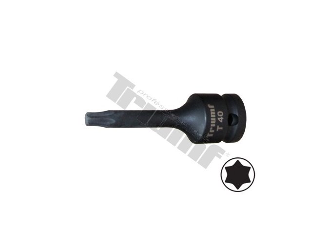 Hlavica torx kovaná, 1/2" vstup - T40