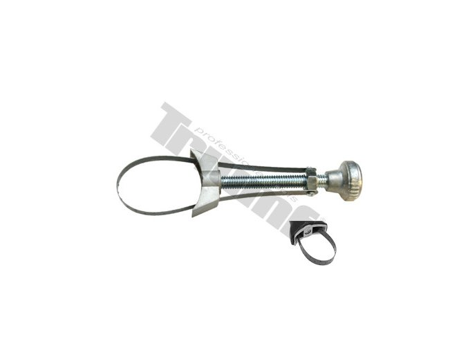 Páskový kľúč na olejové filtre 50 - 105 mm, kovový