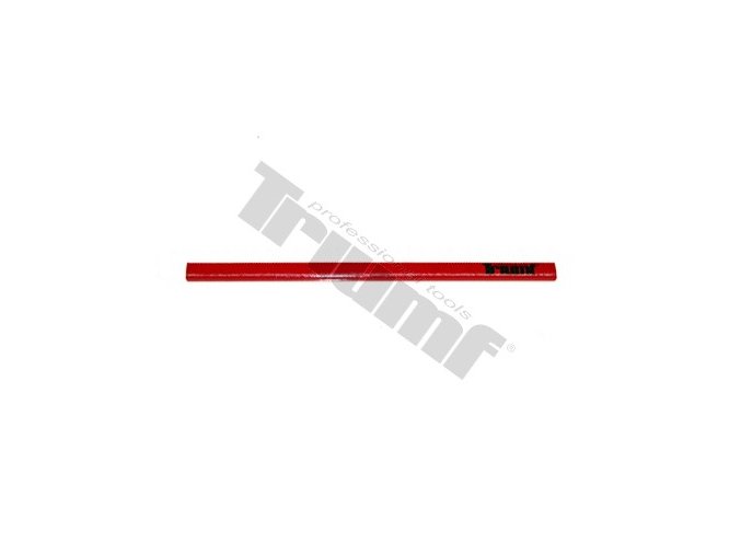 Ceruzka na drevo červená, 240 mm Profi