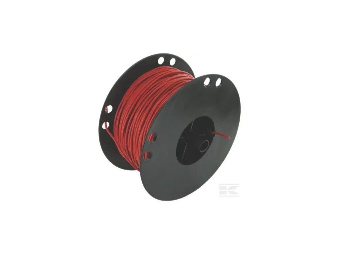 Kábel 1 x 2,5 mm2 červený 50 m