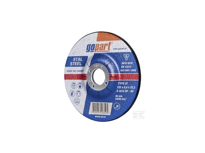 BRUSNY KOTUC 125x6x22