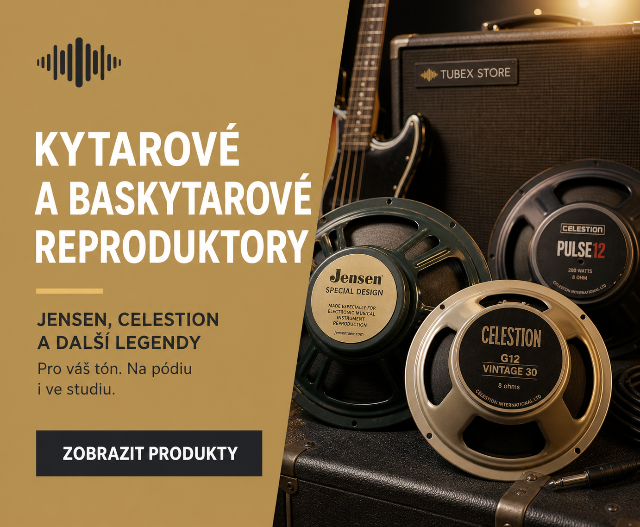 Kytarové a basové reproduktory - mobilní