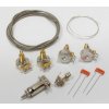 WK LP LS ORD TAD Verdrahtungs Kit fuer LP Style Gitarren Longshaft 2