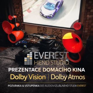 🎬 **POZOR! VSTUPUJETE DO SVĚTA SKUTEČNÉ HUDBY A FILMU!** Zveme Vás do audiovizuálního studia HiFi studio EVEREST, kde máte...