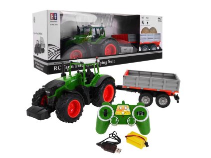 Traktor pótkocsival gyerekeknek 1:16 R/C ZRC.E354-003