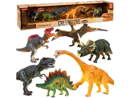 Mozgó dinoszauruszok figurái 6 db Kruzzel 19745