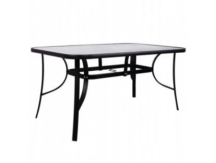 Kerti asztal SPRINGOS GF1014​​​​​​​​​ - fekete