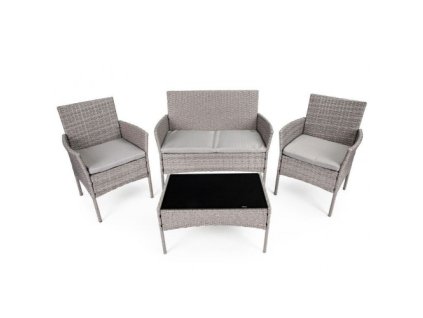 Kerti bútor MODERNHOME XS-RTS011 - szürke