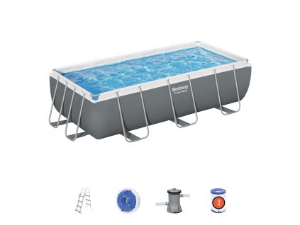 Medence 404x201x100cm POWER Steel BESTWAY - 56441