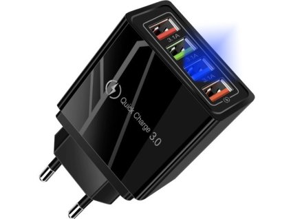 Töltőadapter 4x USB 3.0 Izoxis 19165