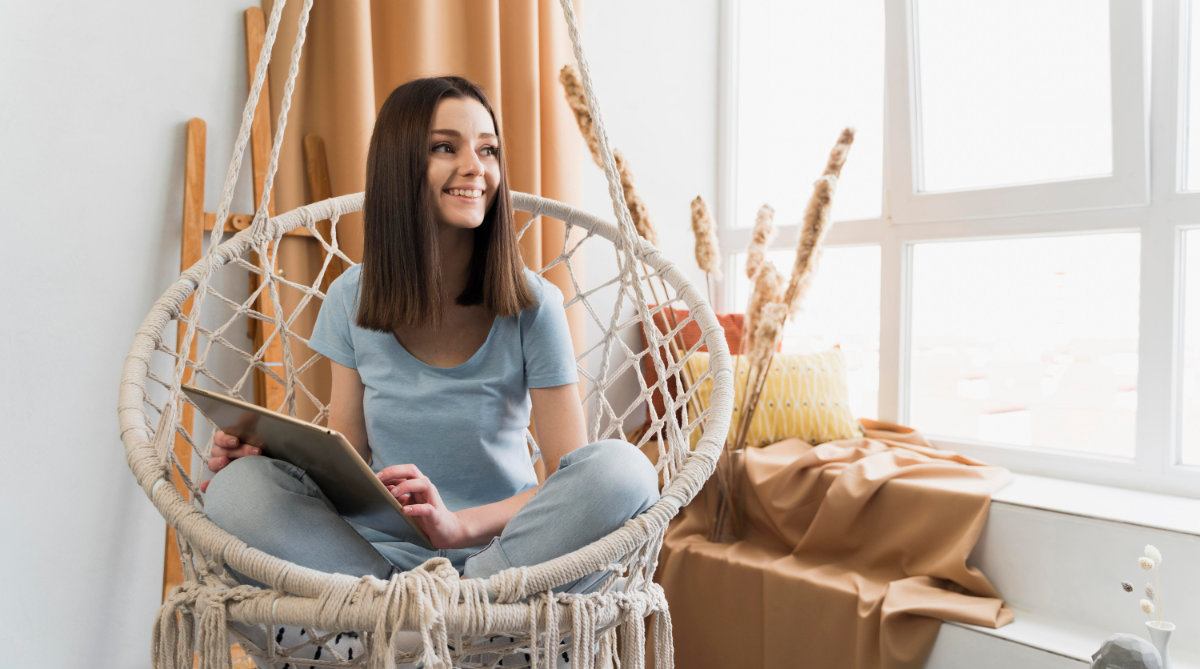 Brazílske závesné kreslo - dokonalý relax