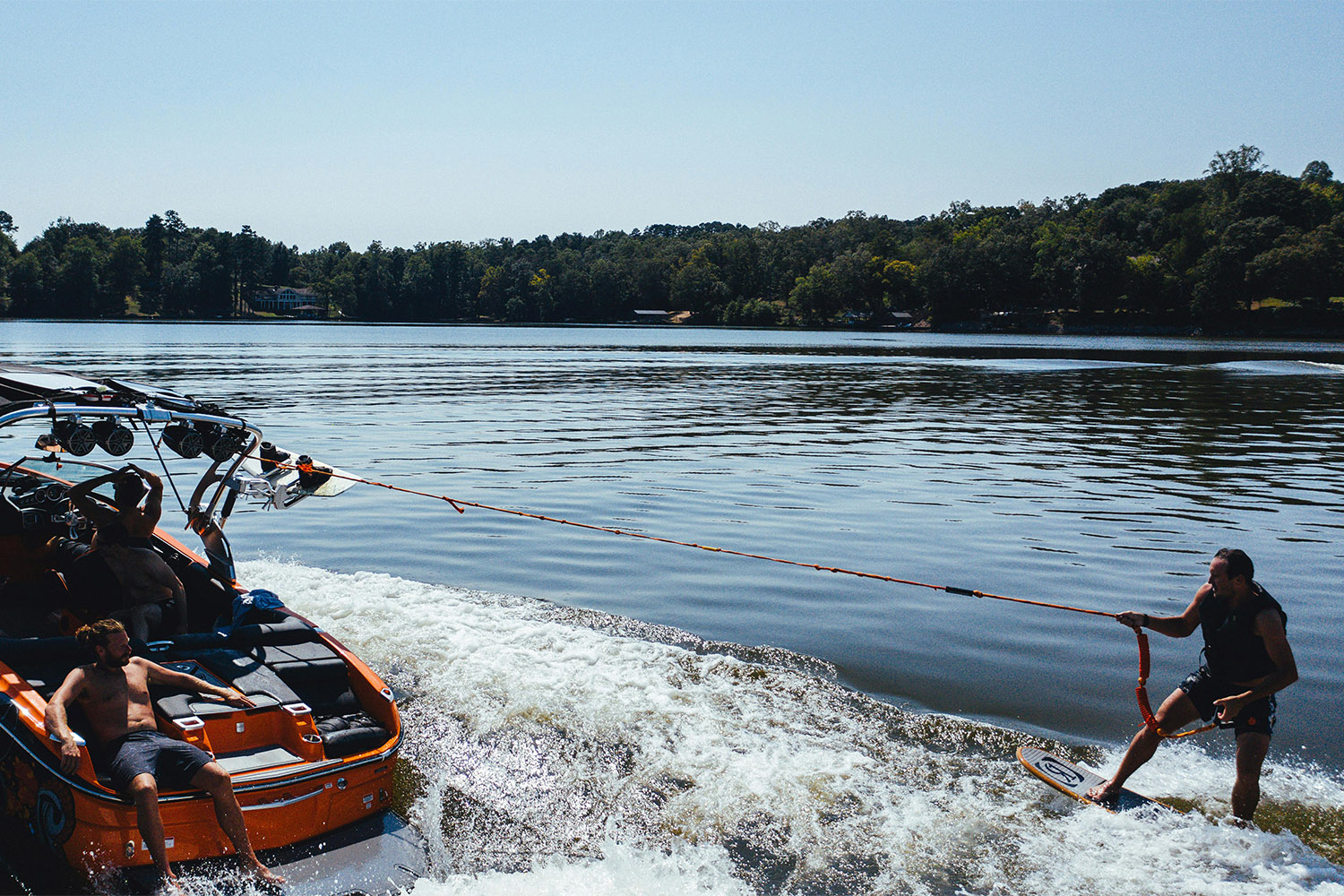 wakeboarding