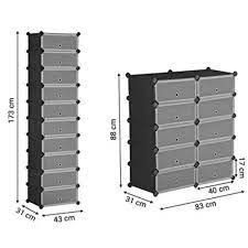 Zásuvkový regál LPC10HV1 čierna/priesvitná | Sconto
