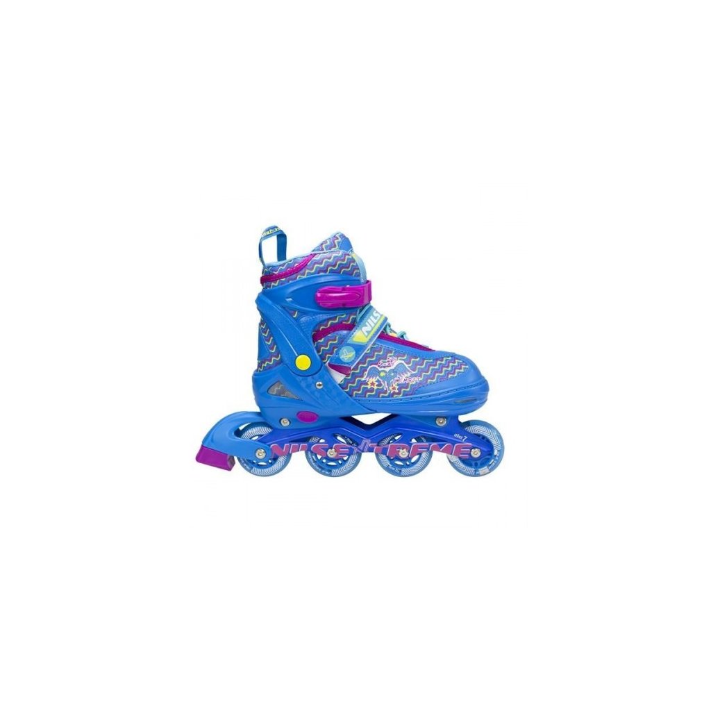 Detské kolieskové korčule NILS EXTREME NJ 4613 A - modré