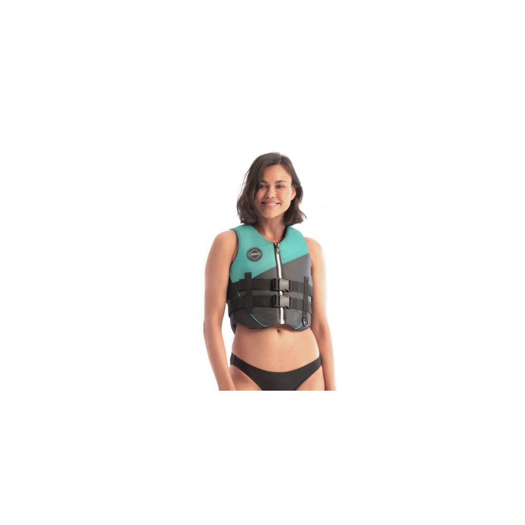 Dámska záchranná vesta JOBE VINTAGE TEAL veľ. M+