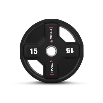 Olympijský polyuretánový kotúč HMS TPC15 15 kg