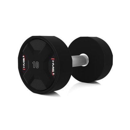 Polyuretánová jednoručná činka HMS HPC 10 kg