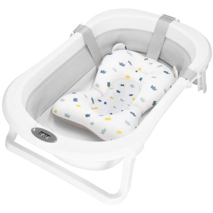 Skladacia vanička 40 L SPRINGOS SB0060 - sivá