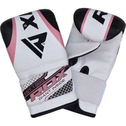 Boxerské rukavice RDX MITTS GEL - ružové