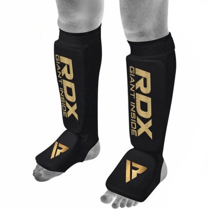 Chrániče predkolenia RDX MMA SHIN SIB - čiernerdx si mma shin instep guards bl