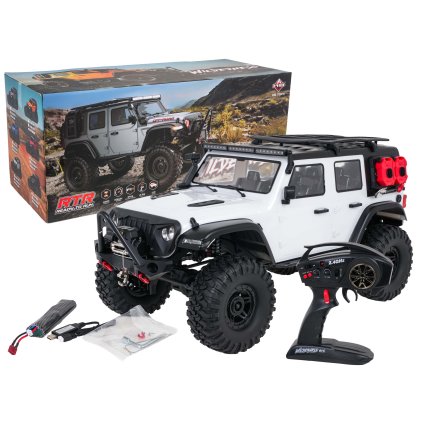 R/C auto WILDERNESS RTR 1:10 biele – realistický terénny model pre náročných