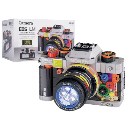 Sada stavebných kociek – Fotoaparát (561 dielikov)