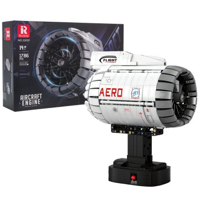 Sada stavebných kociek – Motor lietadla ZKL.33019 (1786 dielikov)