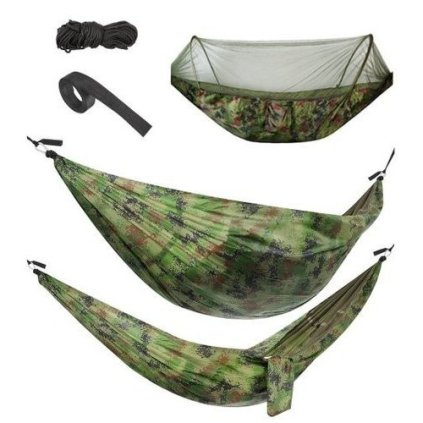 Turistická hojdacia sieť Santiago Army 260x140cm Malatec