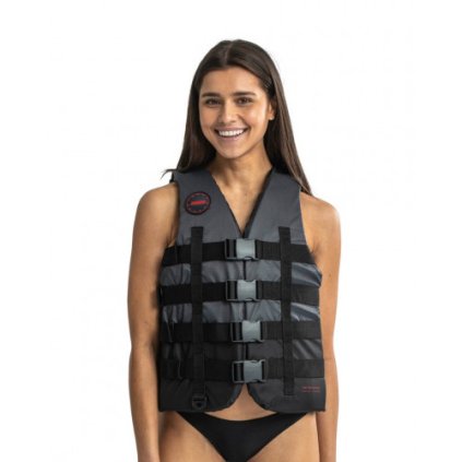 Záchranná vesta JOBE 4 BUCKLE LIFE VEST BLACK veľ. M