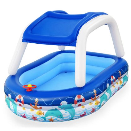 Nafukovací bazén so strieškou Sea Captain Bestway 54370