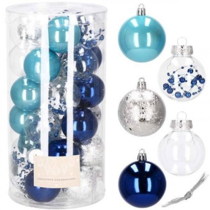 Vianočné gule 30 ks SPRINGOS CA0890