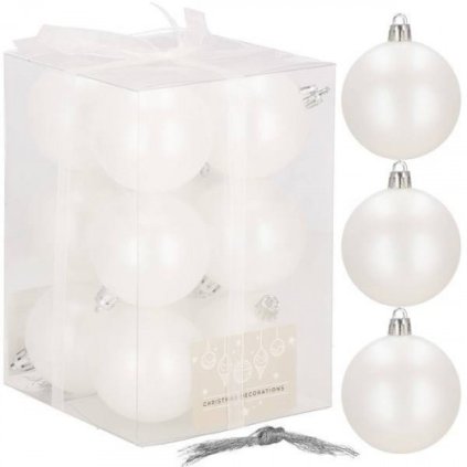 Vianočné gule 12 ks SPRINGOS CA0846