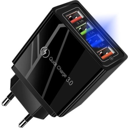 Adaptér nabíjania 4x USB 3.0 Izoxis 19165