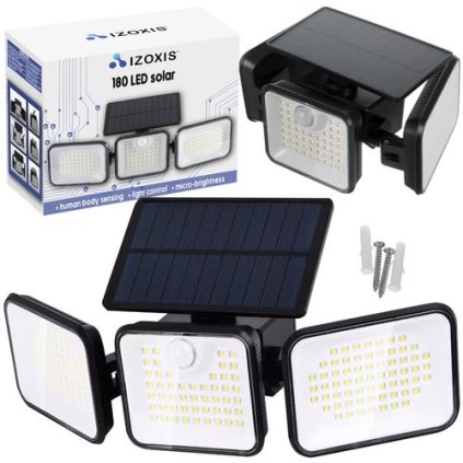 Solárna lampa 180 LED Izoxis 24889